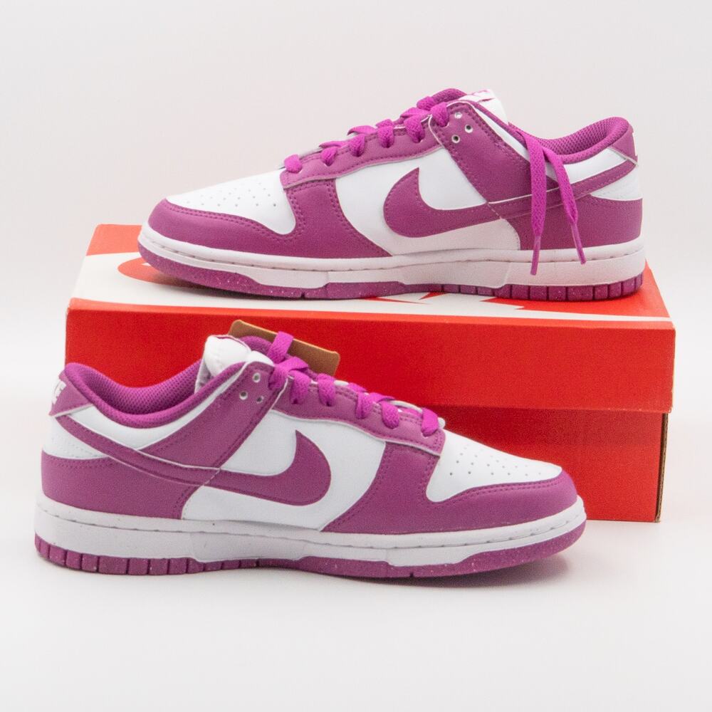 Nike Dunk Low Next Nature Hot Fuchsia Sz 7W DS DD1873-110